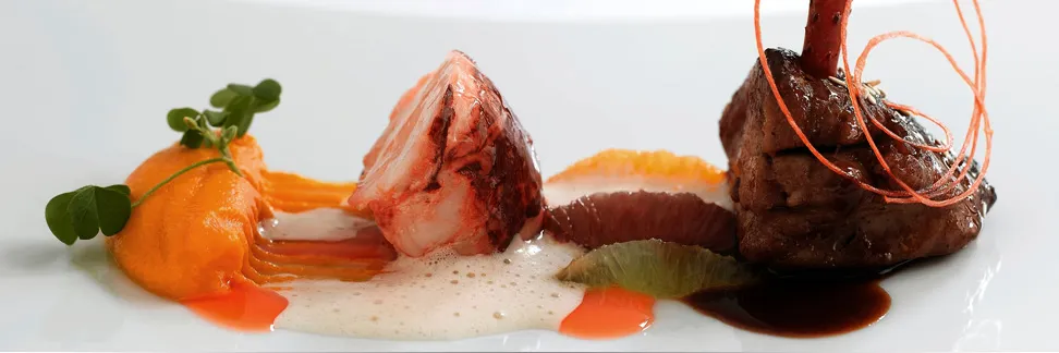 Frisch zubereitete Speisen der Caseda Gastro Services