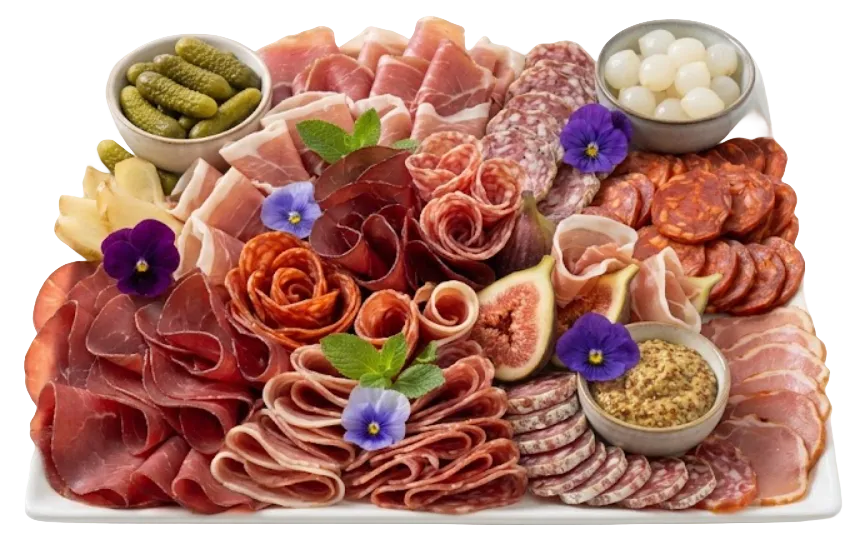 Fleischzubereitung der Caseda Gastro Services