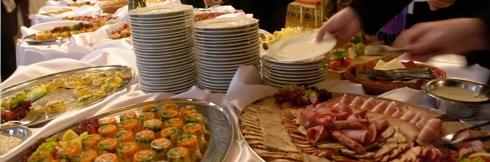 Catering für eine Veranstaltung